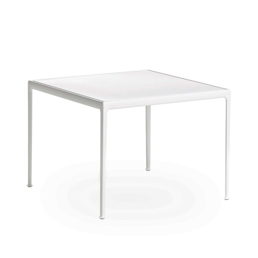 Knoll Outdoor Tables | 1966 Dining Table | Outdoor Table | White