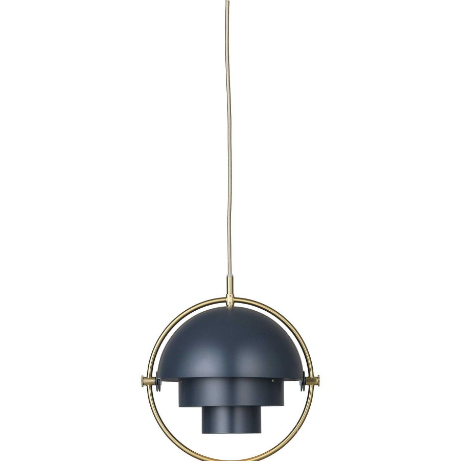 GUBI Pendant Lights | Multi-Lite Pendant | Midnight Blue/Small