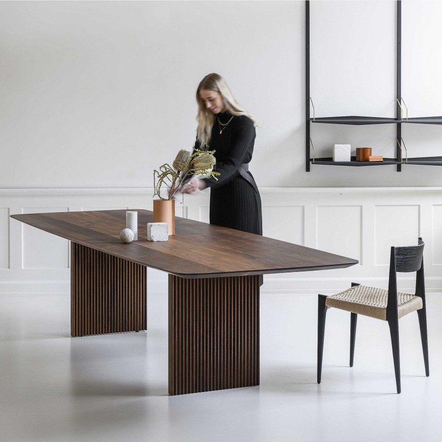 DK3 Extending Tables | Ten Table | Extensible Table | Smoked Oak