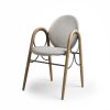 Brdr. Krüger Chairs | Arkade Chair |Oiled Oak/Grey Fabric