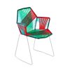 Moroso Outdoor Chairs | Tropicalia Chair | Outdoor Chair | White-Jungle/With Arms