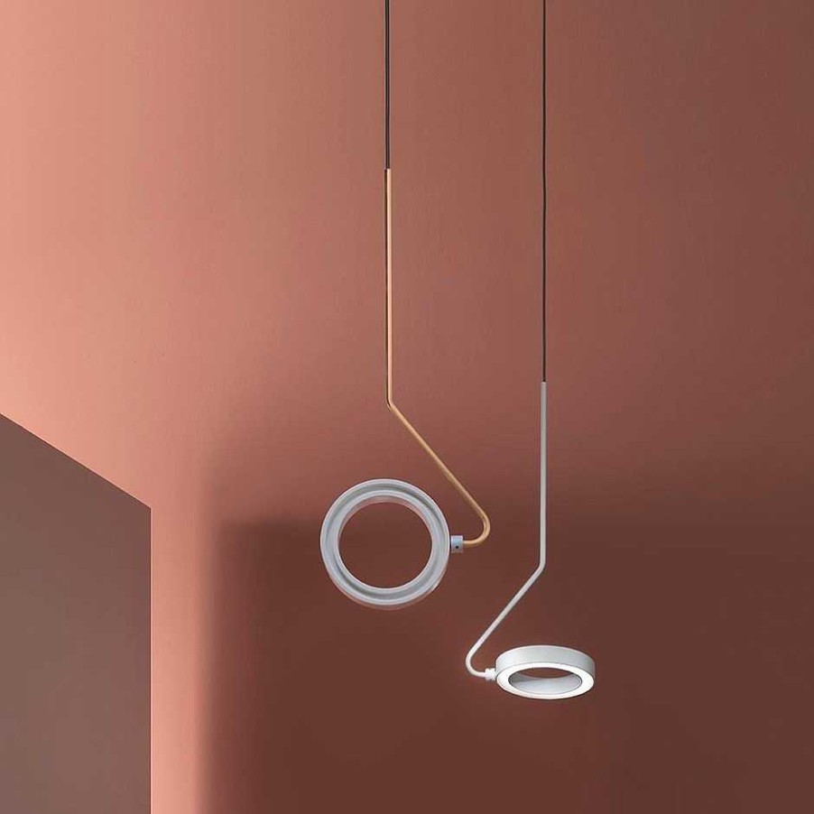 Zava Pendant Lights | Meta | Suspension Lamp - Ral 9010