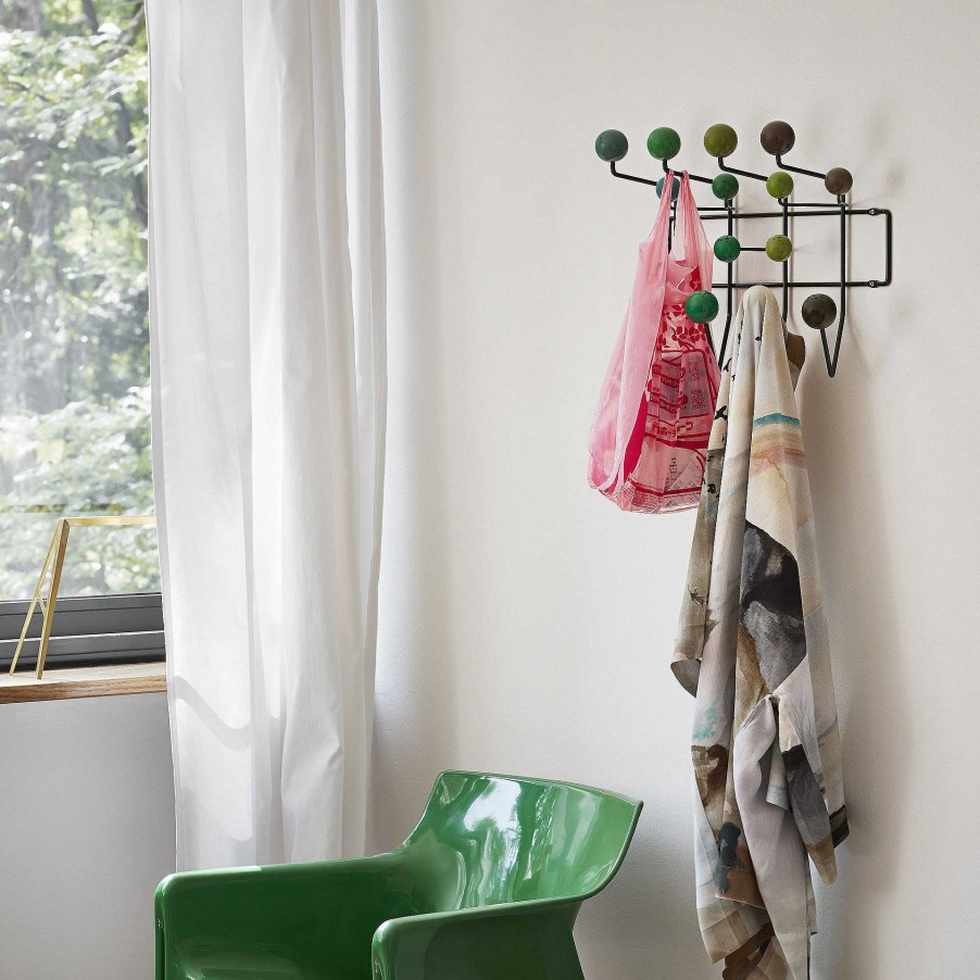 Vitra Decorations | Hang It All | Coat Hangers | Multi Shades Of Green