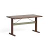 HAY Dining Tables | Passerelle Table | Table | Walnut-Olive Green