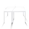 DePadova Extending Tables | Campo D'Oro | Table - White Laminate