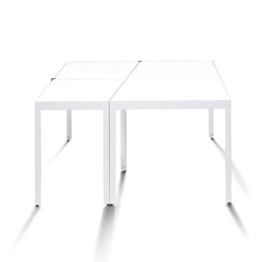 DePadova Extending Tables | Campo D'Oro | Table - White Laminate